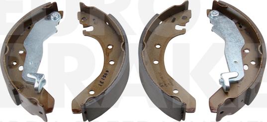 Eurobrake 58492799527 - Kit ganasce freno autozon.pro