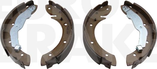 Eurobrake 58492799575 - Kit ganasce freno autozon.pro