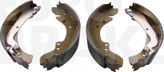 Eurobrake 58492799577 - Kit ganasce freno autozon.pro