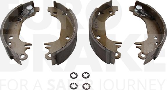 Eurobrake 58492799372 - Kit ganasce freno autozon.pro