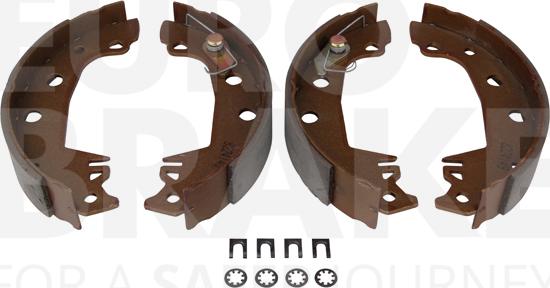 Eurobrake 58492799230 - Kit ganasce freno autozon.pro