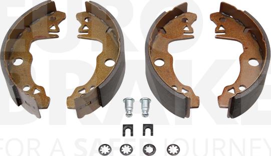 Eurobrake 58492799228 - Kit ganasce, Freno stazionamento autozon.pro