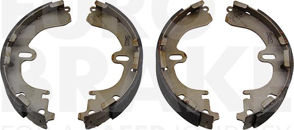 Eurobrake 58492745501 - Kit ganasce freno autozon.pro