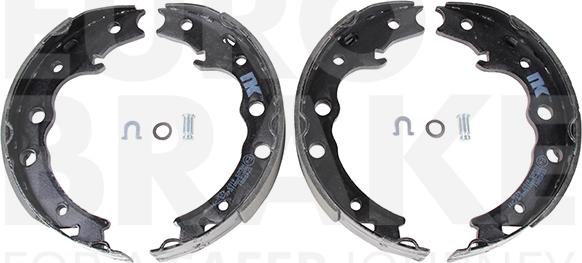 Eurobrake 58492745881 - Kit ganasce, Freno stazionamento autozon.pro