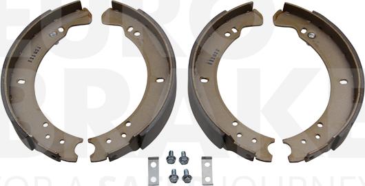 Eurobrake 58492740373 - Kit ganasce freno autozon.pro