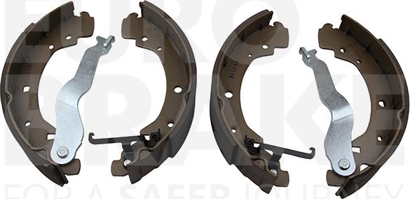 Eurobrake 58492747549 - Kit ganasce freno autozon.pro