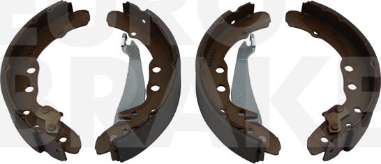 Eurobrake 58492747530 - Kit ganasce freno autozon.pro