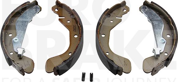 Eurobrake 58492750717 - Kit ganasce freno autozon.pro