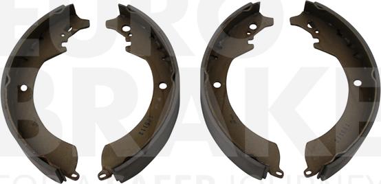 Eurobrake 58492751419 - Kit ganasce freno autozon.pro