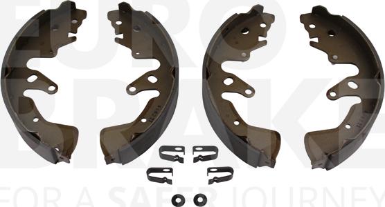 Eurobrake 58492752783 - Kit ganasce freno autozon.pro