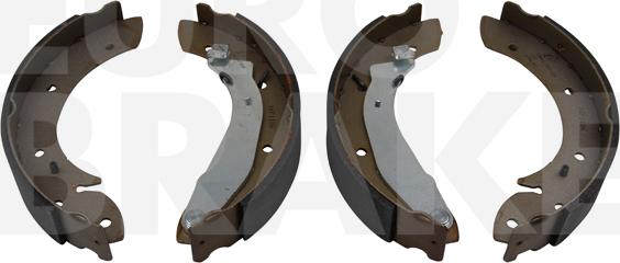 Eurobrake 58492719598 - Kit ganasce freno autozon.pro