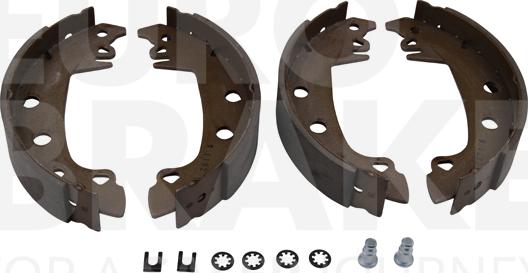 Eurobrake 58492719874 - Kit ganasce freno autozon.pro