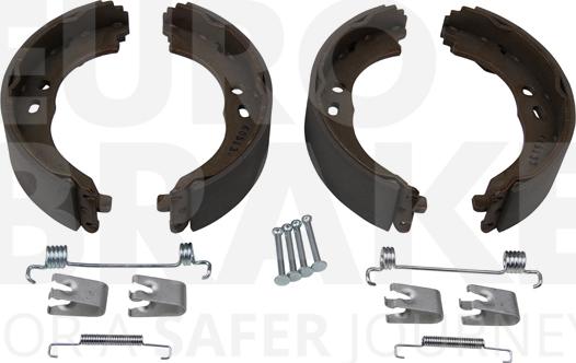 Eurobrake 58492719754 - Kit ganasce freno autozon.pro