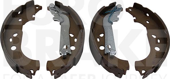 Eurobrake 58492719758 - Kit ganasce freno autozon.pro