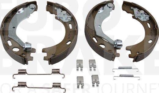 Eurobrake 58492712769 - Kit ganasce, Freno stazionamento autozon.pro