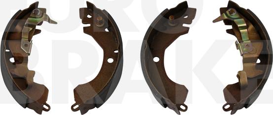 Eurobrake 58492730416 - Kit ganasce freno autozon.pro