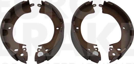 Eurobrake 58492730420 - Kit ganasce freno autozon.pro