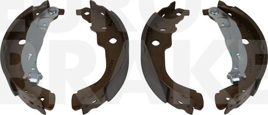 Eurobrake 58492737741 - Kit ganasce freno autozon.pro