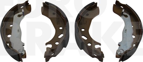 Eurobrake 58492725586 - Kit ganasce freno autozon.pro