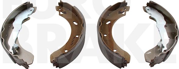 Eurobrake 58492725537 - Kit ganasce freno autozon.pro