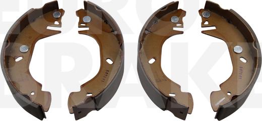 Eurobrake 58492725570 - Kit ganasce freno autozon.pro