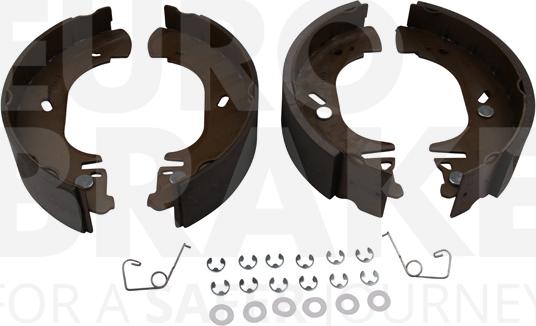 Eurobrake 58492725872 - Kit ganasce freno autozon.pro