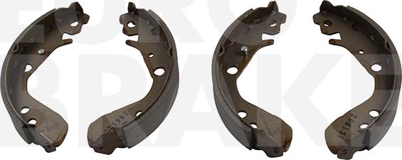 Eurobrake 58492726718 - Kit ganasce freno autozon.pro