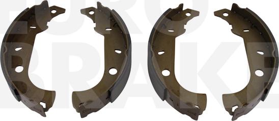 Eurobrake 58492723483 - Kit ganasce freno autozon.pro