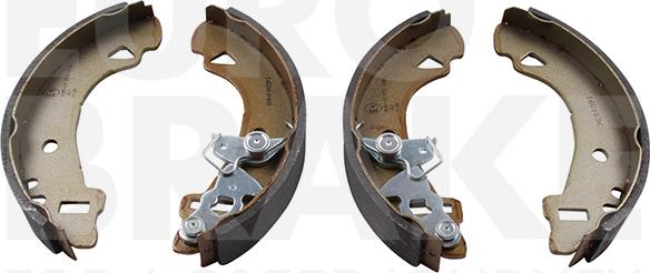 Eurobrake 58492723548 - Kit ganasce freno autozon.pro