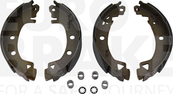 Eurobrake 58492723580 - Kit ganasce freno autozon.pro