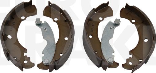 Eurobrake 58492723625 - Kit ganasce freno autozon.pro