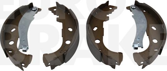 Eurobrake 58492723626 - Kit ganasce freno autozon.pro