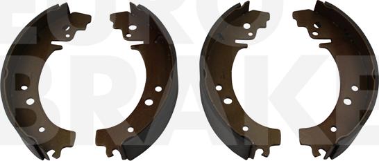 Eurobrake 58492723360 - Kit ganasce freno autozon.pro