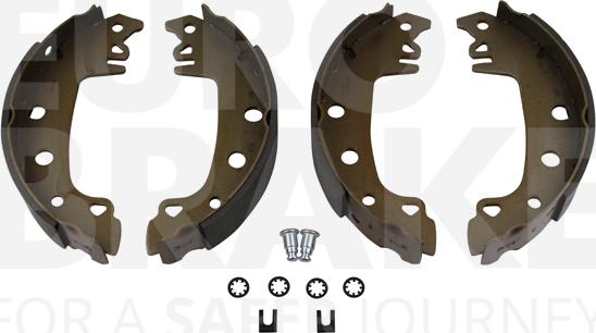 Eurobrake 58492723285 - Kit ganasce freno autozon.pro