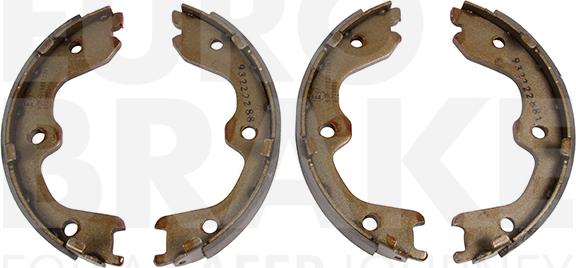 Eurobrake 58492722881 - Kit ganasce, Freno stazionamento autozon.pro