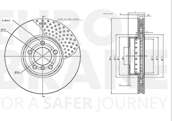 Eurobrake 5815341598 - Discofreno autozon.pro