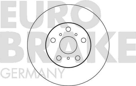 Eurobrake 5815204534 - Discofreno autozon.pro