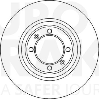 Eurobrake 5815201003 - Discofreno autozon.pro