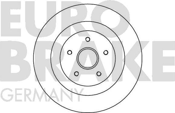 Eurobrake 5815203952 - Discofreno autozon.pro