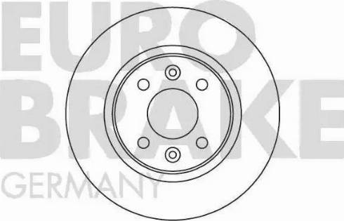 Eurobrake 5815203928 - Discofreno autozon.pro