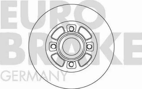 Eurobrake 5815203927 - Discofreno autozon.pro