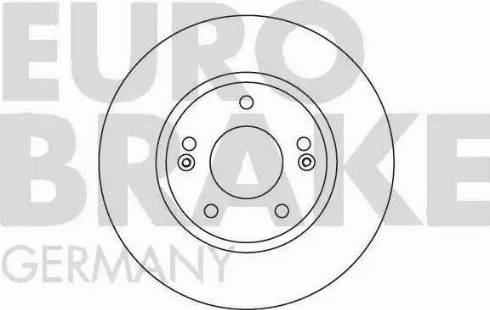 Eurobrake 5815203421 - Discofreno autozon.pro