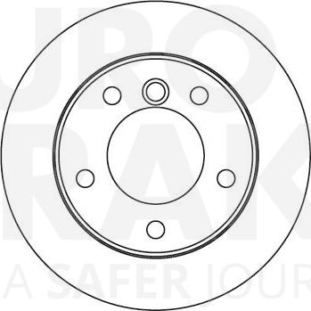 Eurobrake 5815203378 - Discofreno autozon.pro