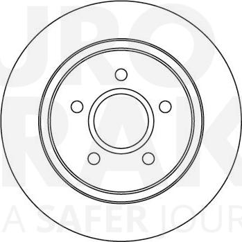 Eurobrake 5815202559 - Discofreno autozon.pro