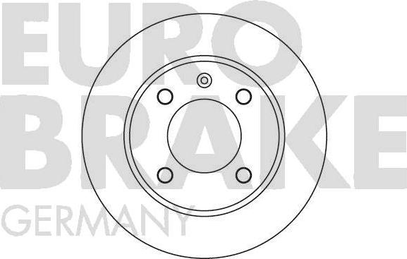 Eurobrake 5815202525 - Discofreno autozon.pro