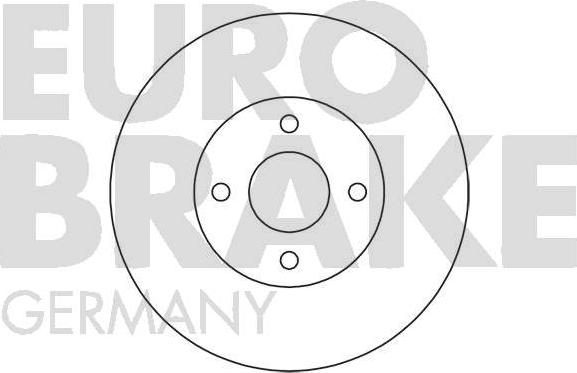 Eurobrake 5815202578 - Discofreno autozon.pro