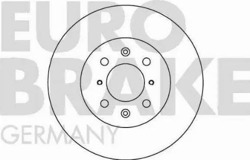 Eurobrake 5815202648 - Discofreno autozon.pro