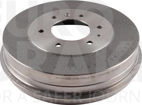 Eurobrake 5825253214 - Tamburo freno autozon.pro