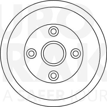 Eurobrake 5825252607 - Tamburo freno autozon.pro