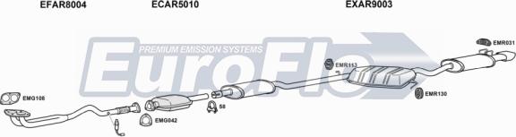 EuroFlo AR14518 1001 - Impianto gas scarico autozon.pro